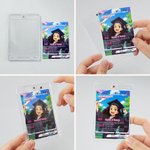 Personalized Funny Classic TCG Poke Card with Photo Glitter Family Game Card Celebrating Graduation Card Birthday Gift for Women Men Family