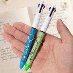 Stetoscopio personalizzato Glitter 3-In-1 penna a sfera con nome Set di 2 Compleanno Infermiere Settimana Apprezzamento Regalo per infermiere Studente Medico