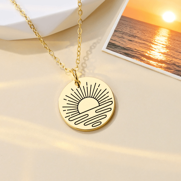 Personalisierte eingraviert Wetter Birthstone Halskette mit Datum und Name Zierlich Schmuck Geburtstag Jahrestag Geschenk für Mädchen Frauen Freunde