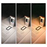 Personnalisé Cartoon Character Initial LED Rechargeable Light Clip with Name Reading Accessories Birthday Gift for Book Lovers Bookworms