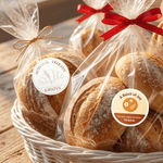 Elemento de panadería personalizado Lindo adhesivo de galleta con nombre Panadería Regalo de cumpleaños para pastelero Aficionado a la repostería