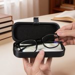 Etui à lunettes personnalisé imprimé en 3D avec nom et initiales Utilisation quotidienne Cadeau d'anniversaire pour étudiants Seniors Officiers