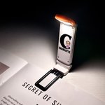 Personnalisé Cartoon Character Initial LED Rechargeable Light Clip with Name Reading Accessories Birthday Gift for Book Lovers Bookworms