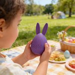 Personalized Multicolor Cute 3D-Printed Bunny Ear Design Easter Egg with Name Easter Egg Hunt Party Gift for Kids