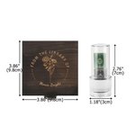 Personalised Birth Flower Book Stamp with Wooden Box and Name Back to School Birthday Gift for Book Lover Librarian