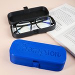 Etui à lunettes personnalisé imprimé en 3D avec nom et initiales Utilisation quotidienne Cadeau d'anniversaire pour étudiants Seniors Officiers