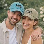 Casquette de baseball assortie avec nom de famille Broderie personnalisée M. et Mme Couple Lune de miel Voyage Cadeau de mariage pour les nouveaux mariés