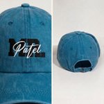 Casquette de baseball assortie avec nom de famille Broderie personnalisée M. et Mme Couple Lune de miel Voyage Cadeau de mariage pour les nouveaux mariés