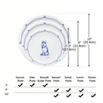 Personalised Hand-Drawn Style Pet Portrait Ceramic Plate with Name and Stand Home Decor Daily Use Sympathy Memorial Gift for Pet Owner
