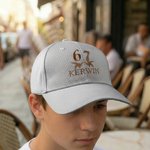 Personalized Multicolor Six Seven Embroidery 100% Cotton Adjustable Baseball Cap with Name Birthday Back to School Gift for Gen Z Teenagers