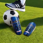 Parastinchi personalizzati colorati e resistenti con nome e logo della squadra Regalo di compleanno per giocatori di calcio amanti del calcio