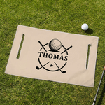 Personalized Multicolor Golf Cart Seat Cover with Name and Initial Golf Course Accessories Birthday Gift for Golf Lovers Golfers Country Clubs