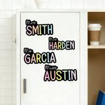 Personalized Rainbow Teacher Name Whiteboard Classroom Magnet Back to School  Gift for Teacher