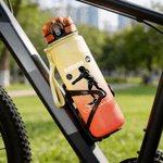 Personalisierte Wasserflasche mit Sport-Silhouette | mit Namen und Zeitmarkierungen | 1000 ml | auslaufsicher | Geburtstagsgeschenk für Sportliebhaber