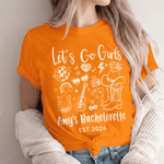 Personalisierte Multicolor Mädchen Party Grafik T-Shirt mit Text Veranstaltungsort und Jahr Bachelorette Party Geburtstag Freundschaft Geschenk für Frauen Mädchen