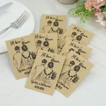 Pacchetto di semi in carta kraft personalizzati Let Love Grow con nome e data Festa di matrimonio Doccia nuziale Regalo di compleanno per gli ospiti della sposa e della damigella d'onore