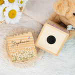 Personalised Birth Flower Wooden Piggy Bank Money Box with Name Back to School Children's Day Birthday Gift for Kids