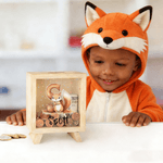 Personalisierte Cartoon Tier Initiale hölzerne Spardose Sparschwein mit Namen Geburtstag Kindertag Geschenk für Jungen Mädchen Kinder