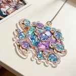Personalized Crystal Turtle Sun Catcher Acrylic Ornament with Title and Names Mother's Day Birthday Gift for Mom Grandma