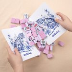 Juego de Lector de Líneas de Mahjong y Mezclador de Baldosas de Acrílico Chinoiserie Personalizado con Nombre Regalo de Noche de Juegos de Mahjong para Entusiastas del Mahjong