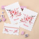 Juego de Lector de Líneas de Mahjong y Mezclador de Baldosas de Acrílico Chinoiserie Personalizado con Nombre Regalo de Noche de Juegos de Mahjong para Entusiastas del Mahjong