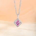 Personalized Vintage Birthstone Twist Chain Necklace Dainty Jewellery Birthday Anniversary Mother's Day Gift for Woman