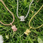 Personalised Cute Highland Cow Birthstone Bracelet with Initial Dainty Jewellery Birthday Valentine's Day Anniversary Gift for Women