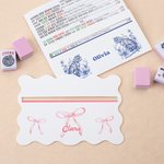 Juego de Lector de Líneas de Mahjong y Mezclador de Baldosas de Acrílico Chinoiserie Personalizado con Nombre Regalo de Noche de Juegos de Mahjong para Entusiastas del Mahjong