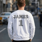 Personlig Multicolor Retro Race Day Design Mjuk T-shirt Sweatshirt med namn Game Day Födelsedagspresent för Racerälskare