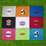 Personalised Soccer Baseball Softball Quick Drying Cooling Towel with Name and Number Summer Daily Use Team Gift for Ball Sports Lovers Players