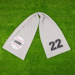 Personalised Soccer Baseball Softball Quick Drying Cooling Towel with Name and Number Summer Daily Use Team Gift for Ball Sports Lovers Players