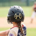 Personalised Multicolor Baseball Bat Waterproof Helmet Sticker Set of 5 with Name and Number Game Day Birthday Gift for Baseball Players Enthusiasts