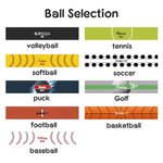 Personalisierte Ball Sport Design Anti-Rutsch-Auto-Lenkrad-Abdeckung mit mit Name und Nummer Autozubehör Geburtstagsgeschenk für Autobesitzer