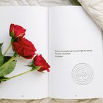 Spersonalizowana wytłaczarka do książek w kwiaty Popularny stempel do kopert z książkami w kwiaty Ex Libris Urodzinowy prezent rocznicowy dla miłośnika czytania kwiatów