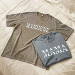 Personalized Mom Text Design Soft Distressed 100% Cotton T-shirt med 1-4 namn Daglig användning Mors dag Födelsedagspresent till kvinna Mamma