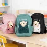 Gepersonaliseerde schattige afneembare Teddybeer Nursery Rugzak Schooltas met naam Kinderdag terug naar school Gift voor kinderen