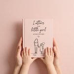 Personalized Parent-Child Silhouette Drawing A5 Journal Notebook with Name Baby Shower Use Birthday Mother's Day Gift for New Parents