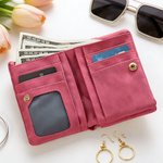 Portafoglio da polso personalizzato in pelle PU con titolo e nome Regalo di compleanno per la festa della mamma per la nonna