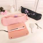 Personlig Dreamy Butterfly Birth Flower Hair Tools reiseveske med navn Reise Essentials Bursdagsgave til kvinner