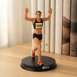 Personalised 3D Runner Figurine from Photo with Name Marathon Runner Desk Decoration Birthday Gift for Running Lovers Marathon Runners