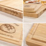 Personalized Engraved Name Sourdough Pattern Charcuterie Cutting Board with Juice Groove Kitchen Decor Ship from USA Birthday Gift for Bakers Family
