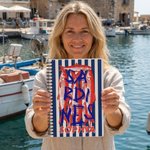 Personalised Sardine Mackerel Flounder Striped A5 Spiral Notebook with Name and 60 Lined Pages Birthday Gift for Fishing Enthusiasts