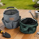 Personalisierte Blatt Blume faltbar wasserdicht Gartenarbeit Tasche mit Namen Geburtstag Ruhestand Muttertag Vatertag Geschenk für Mutter Vater