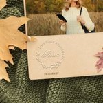 Gepersonaliseerde Ex Libris De Boeken Behoren Tot Embosser Stempelset met Naam en Tekst Verjaardags Cadeau voor Boekenliefhebbers en Schrijvers
