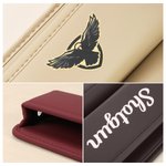 Personalisierte einfache Logo Text PU Leder Autositz Lücke Lagerung Zubehör Auto Dekoration Geburtstagsgeschenk für Autobesitzer