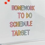 Aimant personnalisé pour tableau blanc arc-en-ciel avec texte Outil d'enseignement interactif Cadeau d'appréciation de rentrée pour enseignant