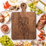 Personalised Funny Design Charcuterie Cutting Board with Name Kitchen Decor Anniversary Birthday Gift for Wife Couple
