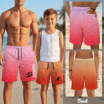 Short de bain personnalisé avec nom et motif - Cadeau d'anniversaire pour les hommes et enfants