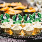 Personalisierte Multicolor Ballon Foto Design Graduierung Cupcake Topper mit Namen und Jahr Party Supplies Graduierung Zeremonie Geschenk für Absolventen