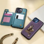 Personalized Horse Photo Portrait Phone Case with Name and Card Holder for iPhone Samsung Daily Use Birthday Gift for Horse Owners Riders